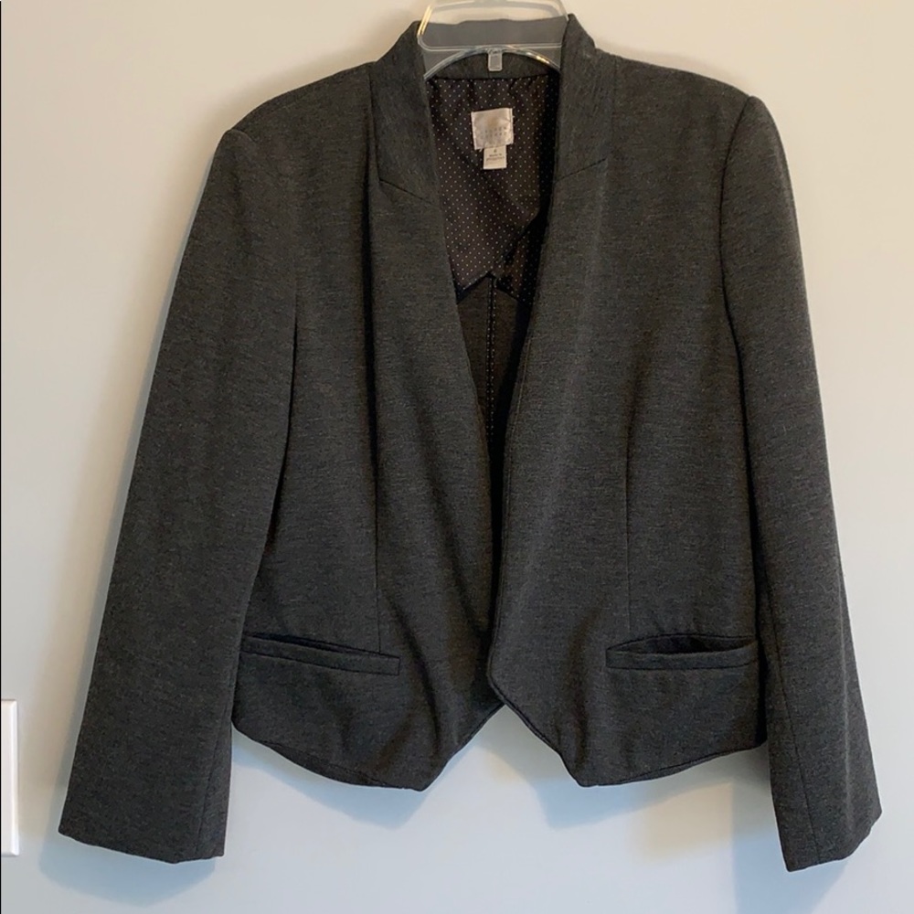 LC Lauren Conrad Gray Blazer